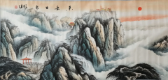 毓歌《东岳日出》